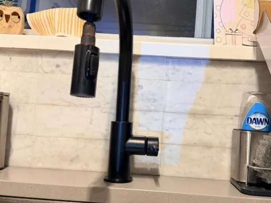 Faucet before
