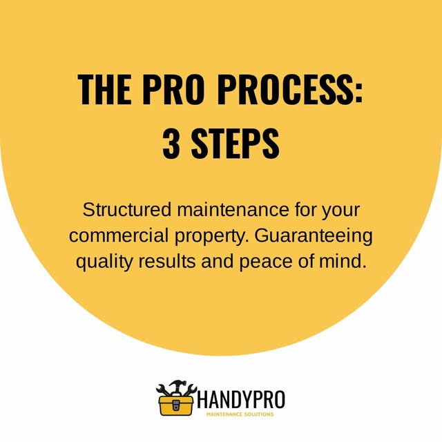 The Pro Process: 3 steps 🏢